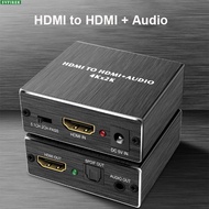 4K HDMI Audio Splitter 3.5MM PS4 DVD