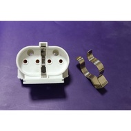 4-pin lamp holder 2G11 & holder for 36W and 55W U-shaped bulbs