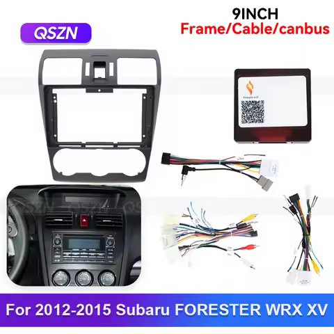 QSZN CANBUS Box For Subaru FORESTER WRX XV 2012-2015 9inch Android Car Radio Stereo Android Player H