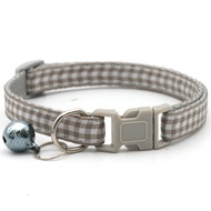 Pet Collar Small Square Plaid Casual Cat Dog Collar Identification Collar Dog Collar Collar Decorati