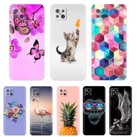 Case For Oppo Reno 4Z Soft TPU Silicon Back Cover 360 Full Protective Printing Case for OPPO Reno4 Z