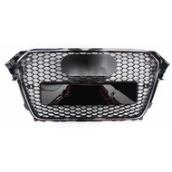 Car Front Bumper Grille for Audi RS4 for A4/S4 B8.5 2013 2014 2015 2016 (Refit for RS4 Style) Car Ac
