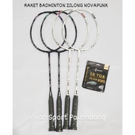 ORIGINAL Raket Badminton Zilong Novapunk 36Lbs Bonus Senar Zilong