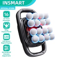 16-Heads Fascia Gun High-Frequency Vibration Body Massage Gun Back and Waist Massager Neck Shoulder 