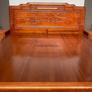 All Solid Wood Bed Antique Style Wedding Bed Mortise and Tenon Double Bed Rosewood1.81.5Chinese Styl