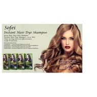 Sofei Hair Color Shampoo/Bubble Dye/Permanent Grey white Hair Turn to Black /Grey Hair Dye Shampoo/I
