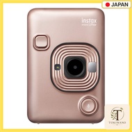 FUJIFILM instax mini LiPlay Instant Camera/Smartphone Printer, Blush Gold INS MINI HM1 BLUSH GOLD