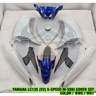 YAMAHA LC135 135LC V2 55C 5S 5SPEED M SEKI MSEKI BODY COVER SET