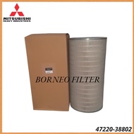 47220-38802 Mitsubishi Genuine Outer Air Filter P127308 PA2902 AF1921M JAE-88070 A-5629 A594 SFA2180