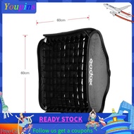 youpins Godox 60 x 60cm/24 24inch Flash Softbox Diffuser Inner Grid with S2-type Bracket Bowens Moun