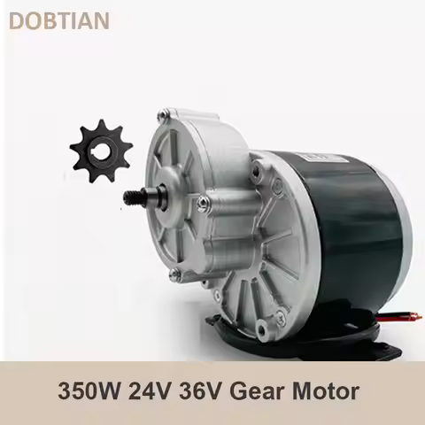 350W 24V 36V Gear Motor Low Speed Brush DC Motor Gear Brushed Motor My1016Z3 for Wheel Chair