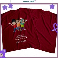 August 17th Happy Indonesian Independence Day T-shirt V8 Indonesian Independence Day| Children's Dtf