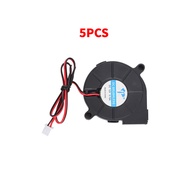 DC 5015 DC Turbo Blower Dia 5cm 5V 12V 24V Máy thổi khí ly tâm mini im lặng với dầu