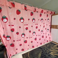 (Free string) Sunshade room divider curtains 1mx1m3, 1m4x1m8, 1m6x1m9,2m2x2m, 3mx2m, 4mx2m, strawber