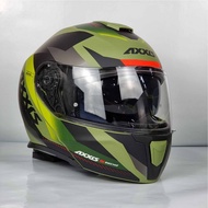Modular Axxis Helmet Gecko Shield (F6 Matt Green) Helmet Axxis Modular / Helmet Flip Up / Flip Up He