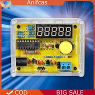 1Hz-50MHz Crystal Oscillator Frequency Counter Tester 5 Digits Display Frequency Meter with Shell Ca