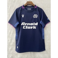 High Quality 2025-26 Scotland Home Rugby Jerseys Men Short Sleeve Rugby Football Shirt