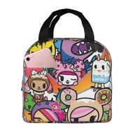 Tokidoki Bento bag insulation lunch box bag Oxford cloth large-capacity thickened portable lunch bag