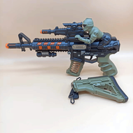Soldier Toy Gun With Light And Sound Toy Gun Snipping Scoop