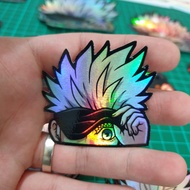 Jujutsu Kaisen Anime Hologram Sticker - Satoru Gojo