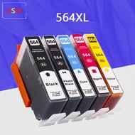 5PK HP 564XL 564xl 564 Ink Cartridge compatible for HP Photosmart B8550 C6324 C310a C410 6510 D5460 