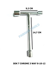 Kunci Shock T 3 Way Shock Sock Chrome Vanadium