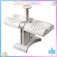 ✿ CHA ✿  Double Head Automatic Dumpling Maker Automatic Empanada Maker Wrap Two at A Time ★