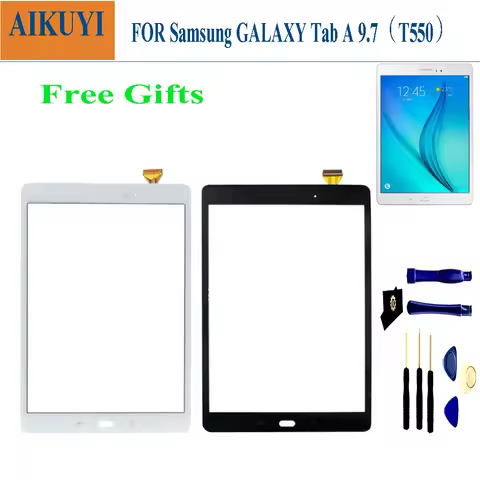 For Samsung Galaxy Tab A 9.7" SM-T550 T550 WIFI Touch Screen Digitizer Sensor Panel Glass Tablet PC 