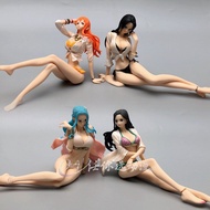 One Piece Anime Figure Nami Vivi Hancock Robin Sexy Bikini Swimsuit Girl Statue Pvc Action Figurine