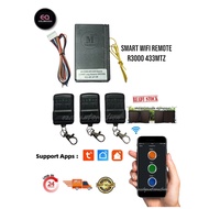 Autogate Smart Wifi R3000 Remote Receiver Control 4CH 433mtz Full Set - READYSTOCK