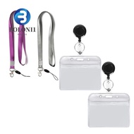 BO ID Card Holder Key Holder Nurse Accessories Key Neck Strap Badge Holder Badge Clip Retractable Ba