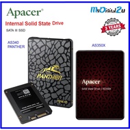 Apacer AS350X 2.5" SSD PANTHER SATA III INTERNAL SSD SOLID STATE DRIVE WITH 3D TLC NAND FLASH