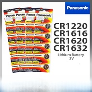 Panasonic CR1220 CR1616 CR1620 CR1632 CR2032 CR2025 CR2016 CR2450 3V Lithium Battery Watch Car Remot