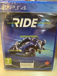 全新 PS4遊戲 極速騎行電單車4 RIDE 4 歐版中英文版 （可升級為PS5版本）