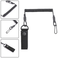 Anti-lost lanyard Anti-theft Spring Strap Spring Rope for Outdoor Climbing Portable Elastic Lanyard 