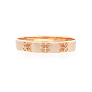 ake ake The Rituals Star Bangle - Pure Pink กำไลข้อมือเงินแท้ 925 แกะมือขัดเงาพิเศษ ชุบทองชมพูบริสุท