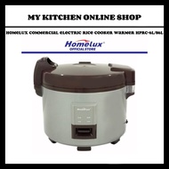 HOMELUX COMMERCIAL ELECTRIC RICE COOKER AND WARMER HPRC-6L / HPRC-86L