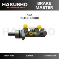 BRAKE MASTER ASSEMBLY K6A WITH TUBE 51110-85860 - HAKUSHO JAPAN QUALITY