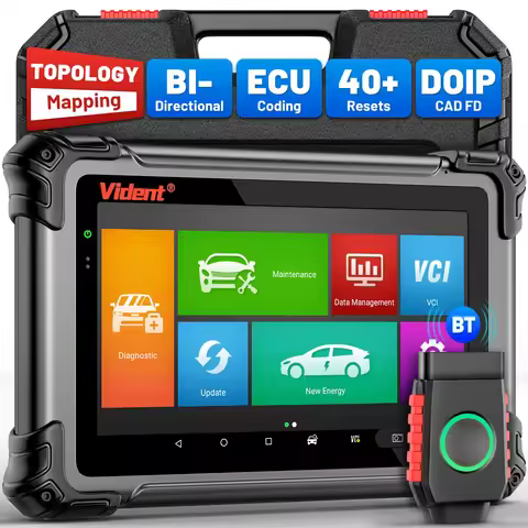 Vident iSmart800Pro BT Car Scanner All System Diagnosis 40 Reset Function OBDII Full Function Key Fo