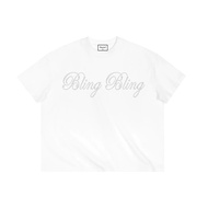 BLING WHITE - FARRIN STONE BOXY T-SHIRT - 280gsm