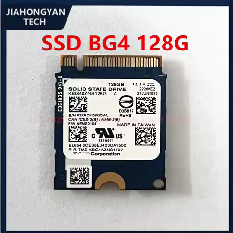 Original For KIOXIA BG4 BG5 BG6 128G 256G 512G 1TB 2230 M.2 Camera Solid State Drive PCIe3.0x4 4.0X4