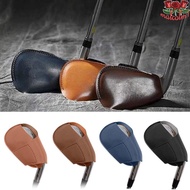 MALCOLM1 Golf Iron Headcover Iron Wedge Protector PU Leather Protective Cover Sports Golf Training E