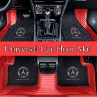 4PCS Carpet Flannel Odorless Anti-slip Car Floor Mats for Benz GLA GLB GLC GLS GLE E200 E300 C200 C2