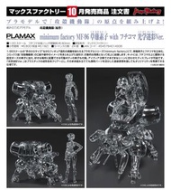 🧲預訂26年10月：Max Factory PLAMAX minimum factory MF-96《攻殼機動隊》草薙素子 & 攻殼車 光學迷彩Ver. 模型