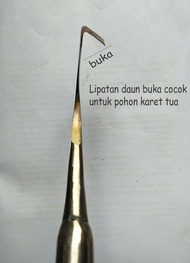 PISAU SADAP KARET PEGAS STEEL / PISAU DERES / PAHAT / PISAU NAKOT