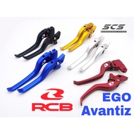 Brake RCB &amp; Clutch Lever Set Yamaha EGO Avantiz Alloy Racing Boy Accessories Exhaust Gold Blue Red Silver Scooter