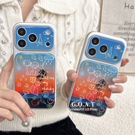 G.O.A.T Sunset Dog casing Compatible for iPhone 17 pro max iPhone 17 16 15 14 pro max Anti -falling 