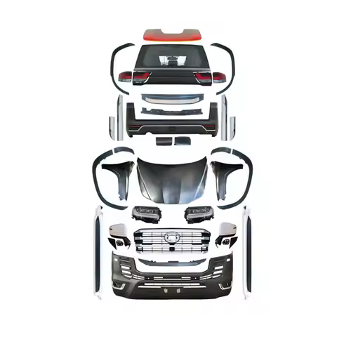 Damei High Quality LC300 Bodykit Bumper Grille Hood Tailgates Fender Headlight Tail Lights Body Kits