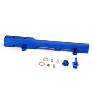 For Honda K-Series K20 DC5 EP3 Jdm Race Billet Aluminum High Flow Fuel Rail Assembly Blue