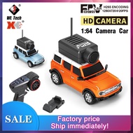 WLtoys RC Cars 1:64 Mini 6405 HD Camera Racing Car 120° Wide Angle 2.4G 720P Dual Control